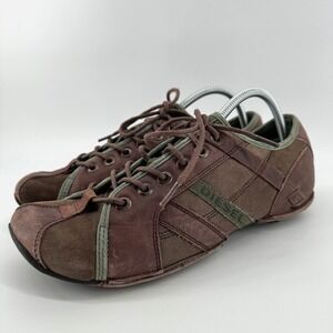 VTG Y2K Diesel Ivalo Leather Suede Low Top Sneakers Men US 11 EU 44.5 Streetwear